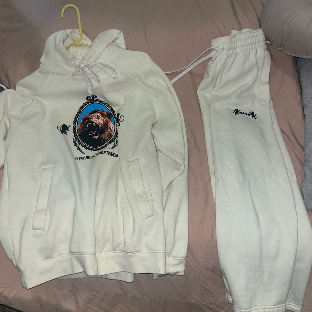 Nike White Sweatpants Comfortable Joggers